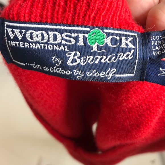 Men’s Vintage Woodstock Bernard Wool Sweater Vest - Picture 9 of 10